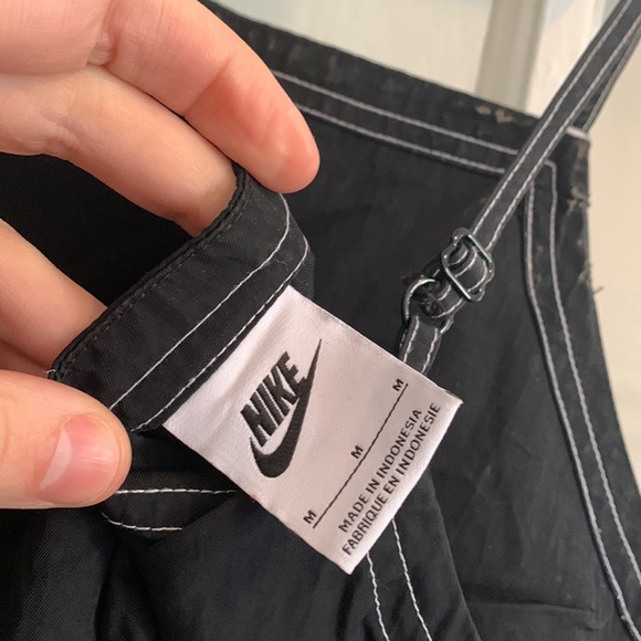 Nike swoosh woven mini dress spaghetti straps medium - Picture 11 of 12
